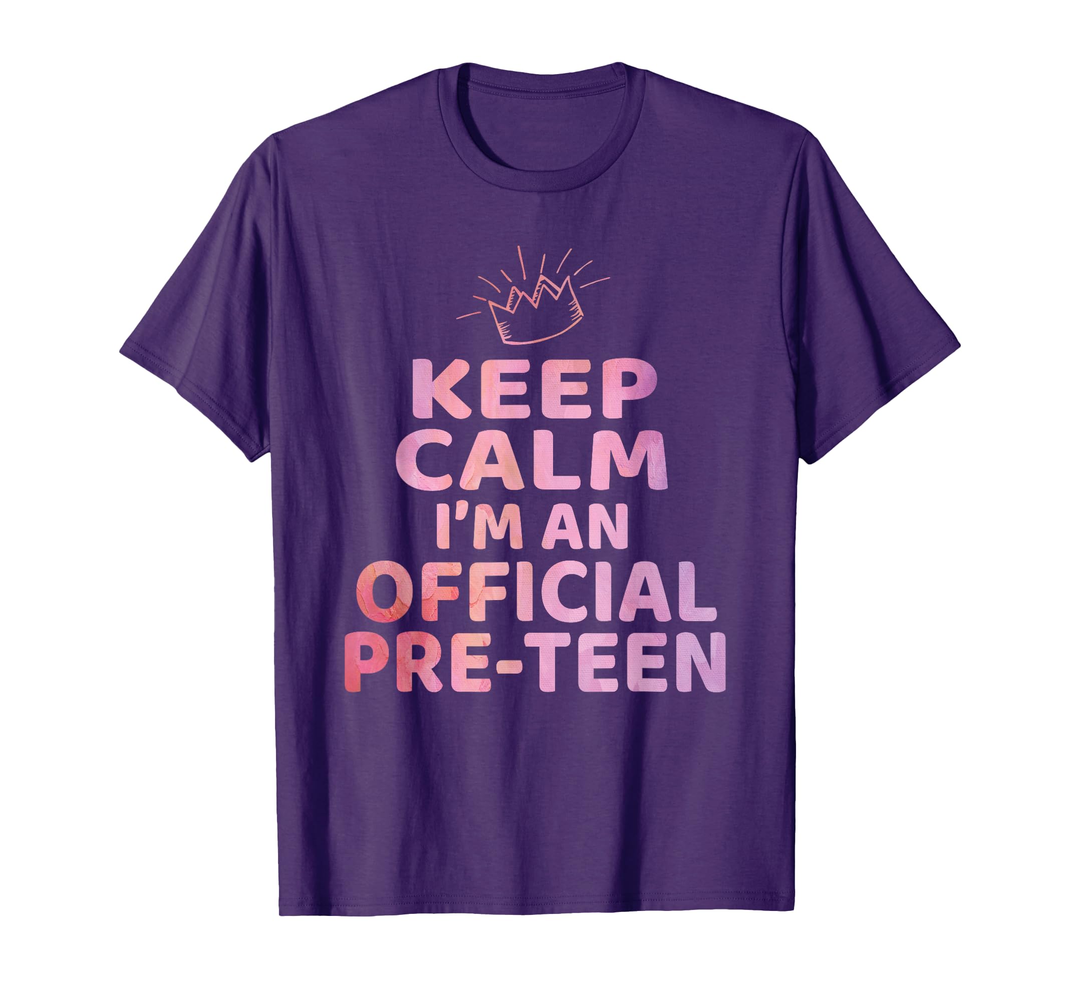 Keep Calm Im Preteen 12Th Birthday T-Shirt - Streetwear Style for Adults - T-Shirt, Sweatshirt, Hoodie