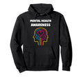 Simple Support Brain Illness Mental Hoodie - Unique Graphic Men Women - T-Shirt, Sweatshirt, Hoodie