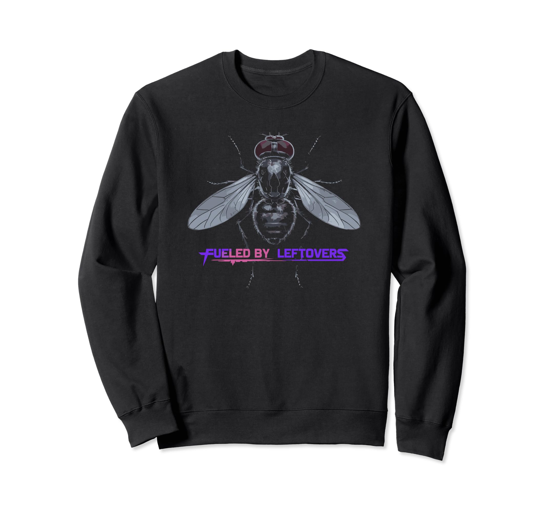 Antisocial Butterfly Housefly Sweatshirt - Custom Art Print Men Women - T-Shirt, Sweatshirt, Hoodie