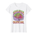 Adhd Brain Creative Soul T-Shirt - Aesthetic Graphic Men Women - T-Shirt, Sweatshirt, Hoodie