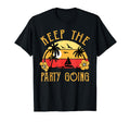 Keep Party Going Funny Parrot T-Shirt - Custom Art Print Men Women - T-Shirt, Sweatshirt, Hoodie