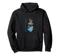Addicted To Coffee And Books Fun Book Hoodie - Minimalist Print for Adults - T-Shirt, Sweatshirt, Hoodie