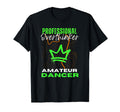Professional Overthinker Amateur T-Shirt - Trendy Graphic for Adults - T-Shirt, Sweatshirt, Hoodie