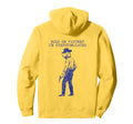 Hold Partner Im Overstimulated Cowboy Hoodie - Unique Graphic Unisex - T-Shirt, Sweatshirt, Hoodie
