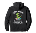 Bookworm Please Im Book Dragon Hoodie - Aesthetic Graphic Men Women - T-Shirt, Sweatshirt, Hoodie