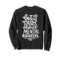 Mental Health Awareness Artikel Hoodie - Minimalist Print Men Women - T-Shirt, Sweatshirt, Hoodie