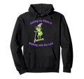 Getting My Steps Walking Lord Frog Hoodie - Custom Art Print Men Women - T-Shirt, Sweatshirt, Hoodie