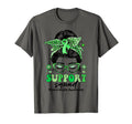 Groovy Support Squad Messy Bun Mental T-Shirt - Graphic Print for Adults - T-Shirt, Sweatshirt, Hoodie