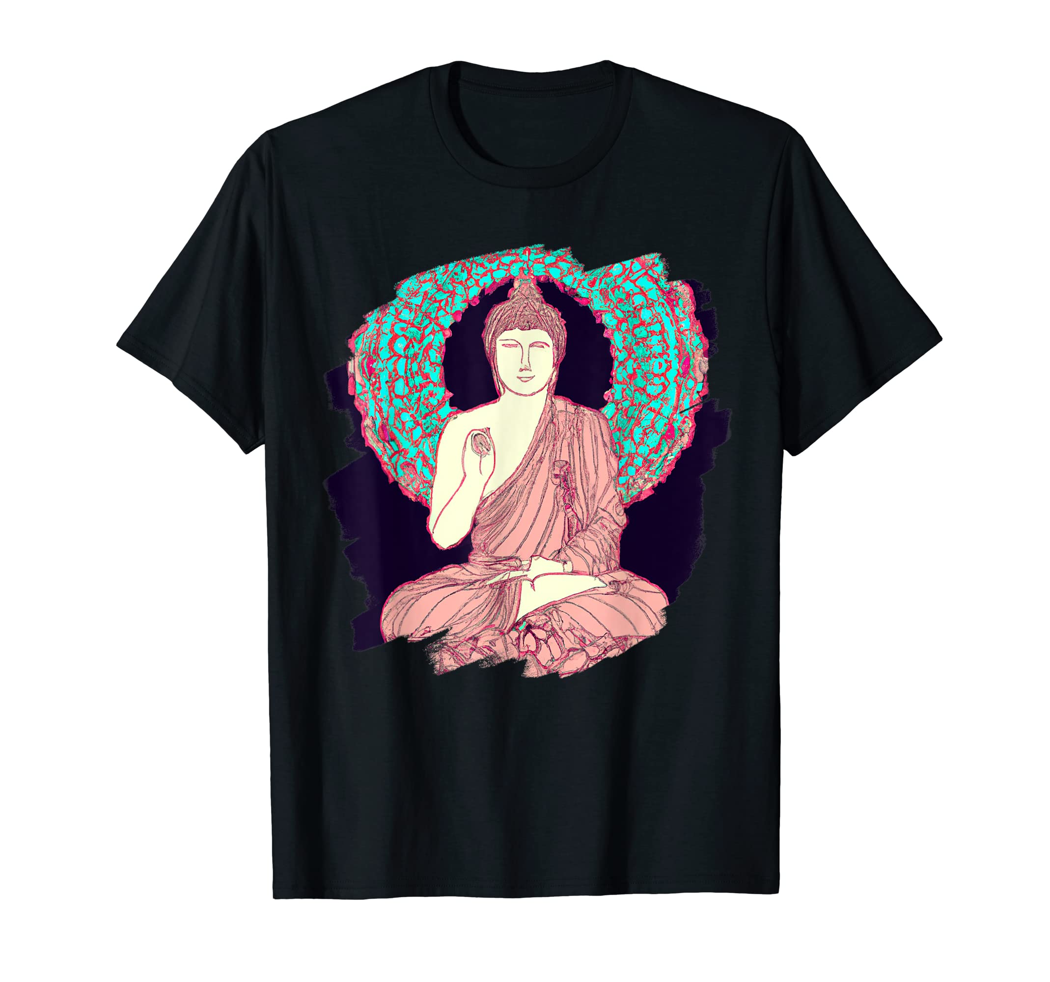 Zen Buddha Mandala Spiritual Asian T-Shirt - Streetwear Style Unisex - T-Shirt, Sweatshirt, Hoodie