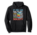 Funny Books Nerds Bookaholic Hoodie - Casual Everyday Wear Unisex - T-Shirt, Sweatshirt, Hoodie