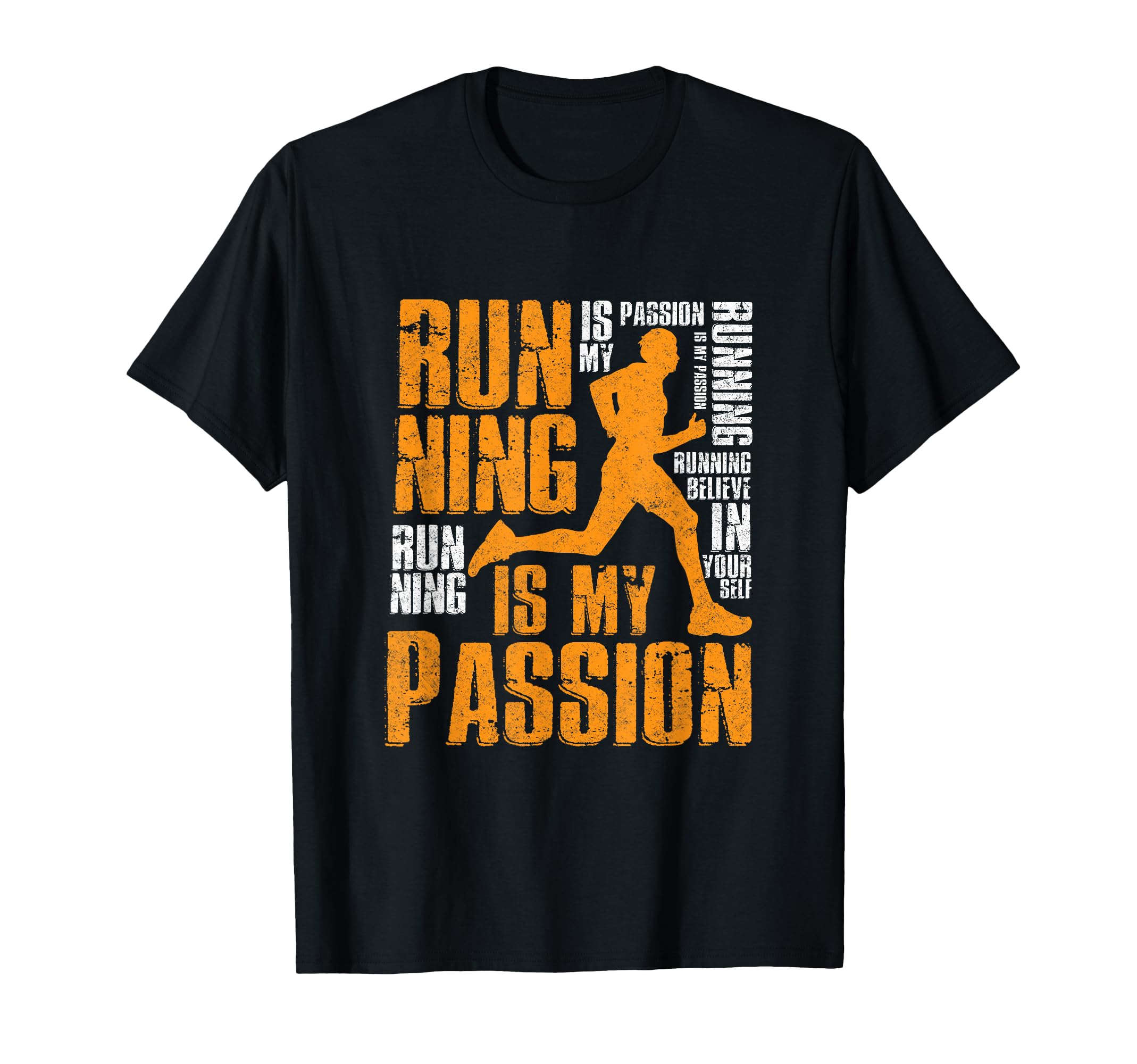Running Is My Therapy Runner Run T-Shirt - Minimalist Print Unisex - T-Shirt, Sweatshirt, Hoodie