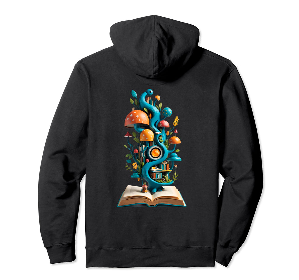 Ask Me What Im Reading Book Worm Hoodie - Casual Everyday Wear Unisex - T-Shirt, Sweatshirt, Hoodie