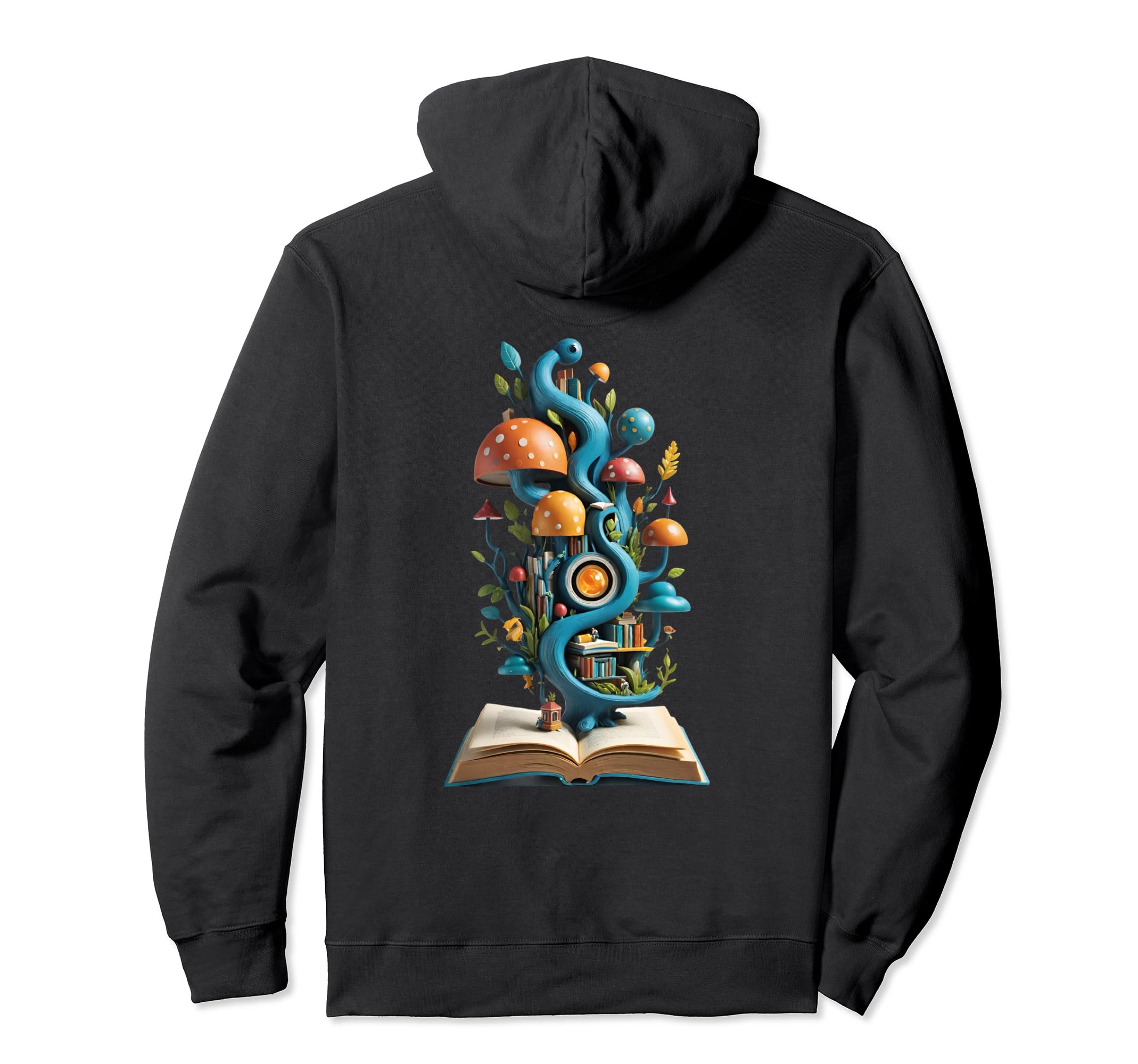 Ask Me What Im Reading Book Worm Hoodie - Casual Everyday Wear Unisex - T-Shirt, Sweatshirt, Hoodie
