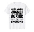 Overthinking Overthinker Funny Sarcasm T-Shirt - Graphic Print Unisex - T-Shirt, Sweatshirt, Hoodie