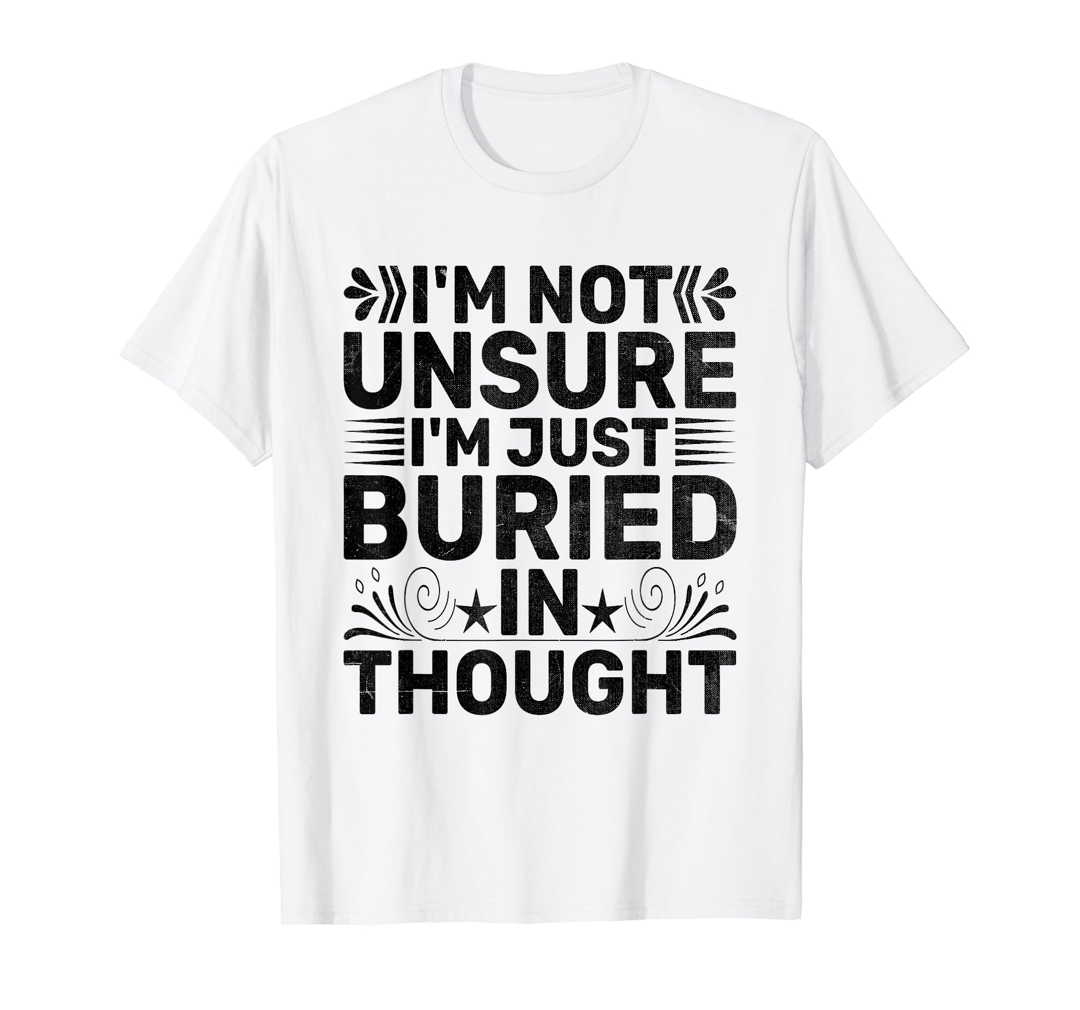 Overthinking Overthinker Funny Sarcasm T-Shirt - Graphic Print Unisex - T-Shirt, Sweatshirt, Hoodie