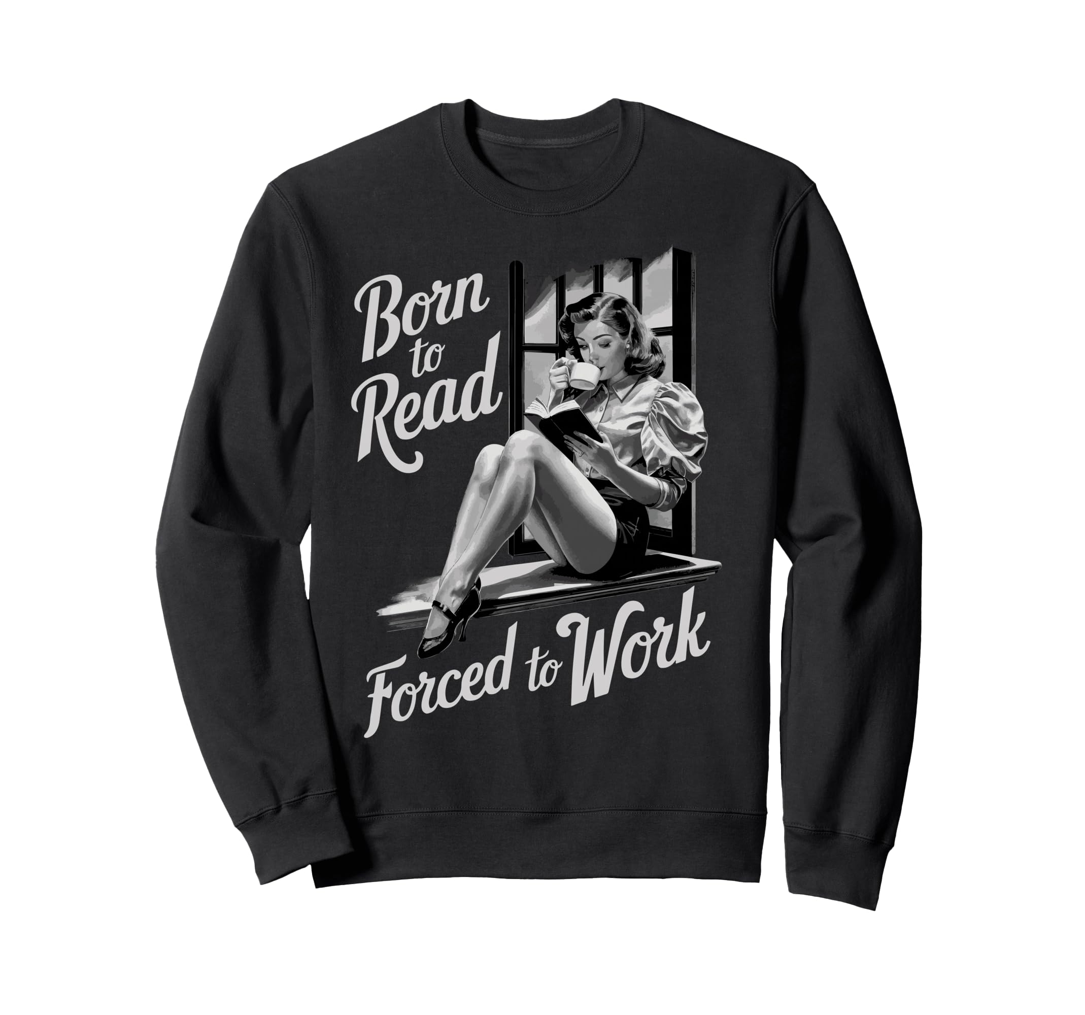 Bookworm Bibliophile Reader Librarian Hoodie - Custom Art Print Unisex - T-Shirt, Sweatshirt, Hoodie