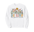 Groovy Be Kind To Your Mind Sweatshirt - Casual Everyday Wear Men Women - T-Shirt, Sweatshirt, Hoodie