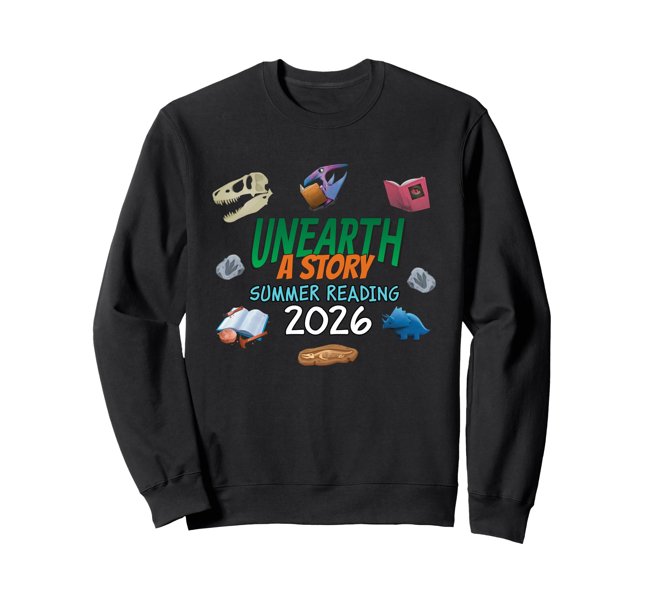 Unearth Story Summer Reading Sweatshirt - Aesthetic Graphic for Adults - T-Shirt, Sweatshirt, Hoodie