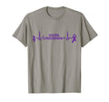 Suicide Prevention Heartbeat Mental T-Shirt - Graphic Print for Adults - T-Shirt, Sweatshirt, Hoodie