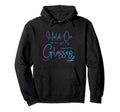Hold Let Me Get My Glasses Mental Health Hoodie - Trendy Graphic Unisex - T-Shirt, Sweatshirt, Hoodie