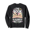 Book Reader Reading Literature Novel Sweatshirt - Novelty Apparel Unisex - T-Shirt, Sweatshirt, Hoodie