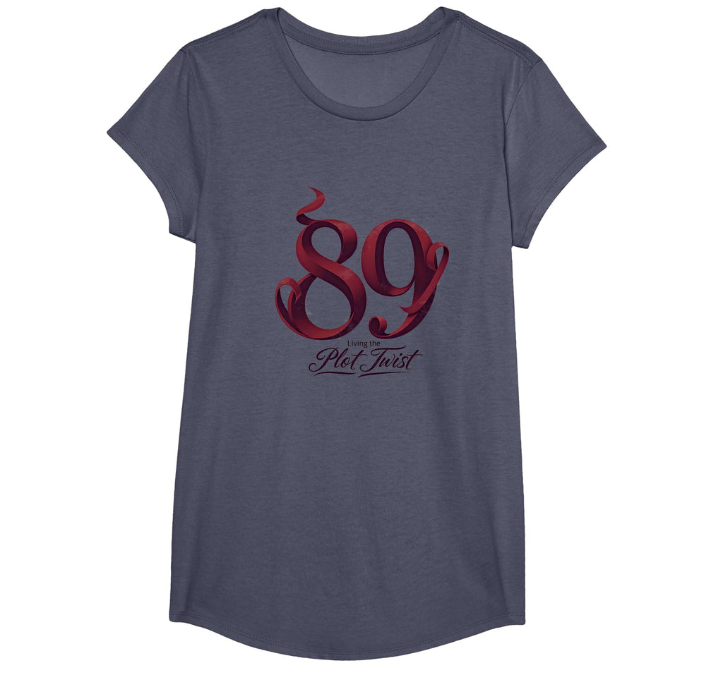 89Th Birthday Gift Living Plot Twist T-Shirt - Custom Art Print Unisex - T-Shirt, Sweatshirt, Hoodie