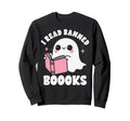Read Banned Books Kawaii Ghost Sweatshirt - Novelty Apparel for Adults - T-Shirt, Sweatshirt, Hoodie