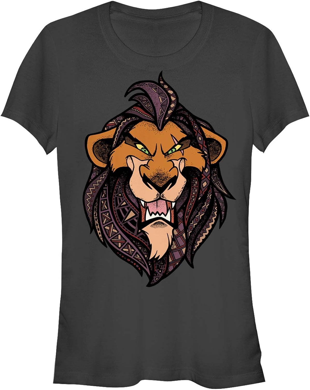 Junior's Lion King Grinning Scar Face T-Shirt Unisex T-shirt, Sweatshirt, Hoodie, Long Sleeve Tee - T-Shirt, Sweatshirt, Hoodie