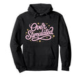 Typographic Funny Overstimulated Hoodie - Unique Graphic Men Women - T-Shirt, Sweatshirt, Hoodie