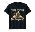 Plot Twist Im Pregnant Book Literary T-Shirt - Novelty Apparel Men Women - T-Shirt, Sweatshirt, Hoodie