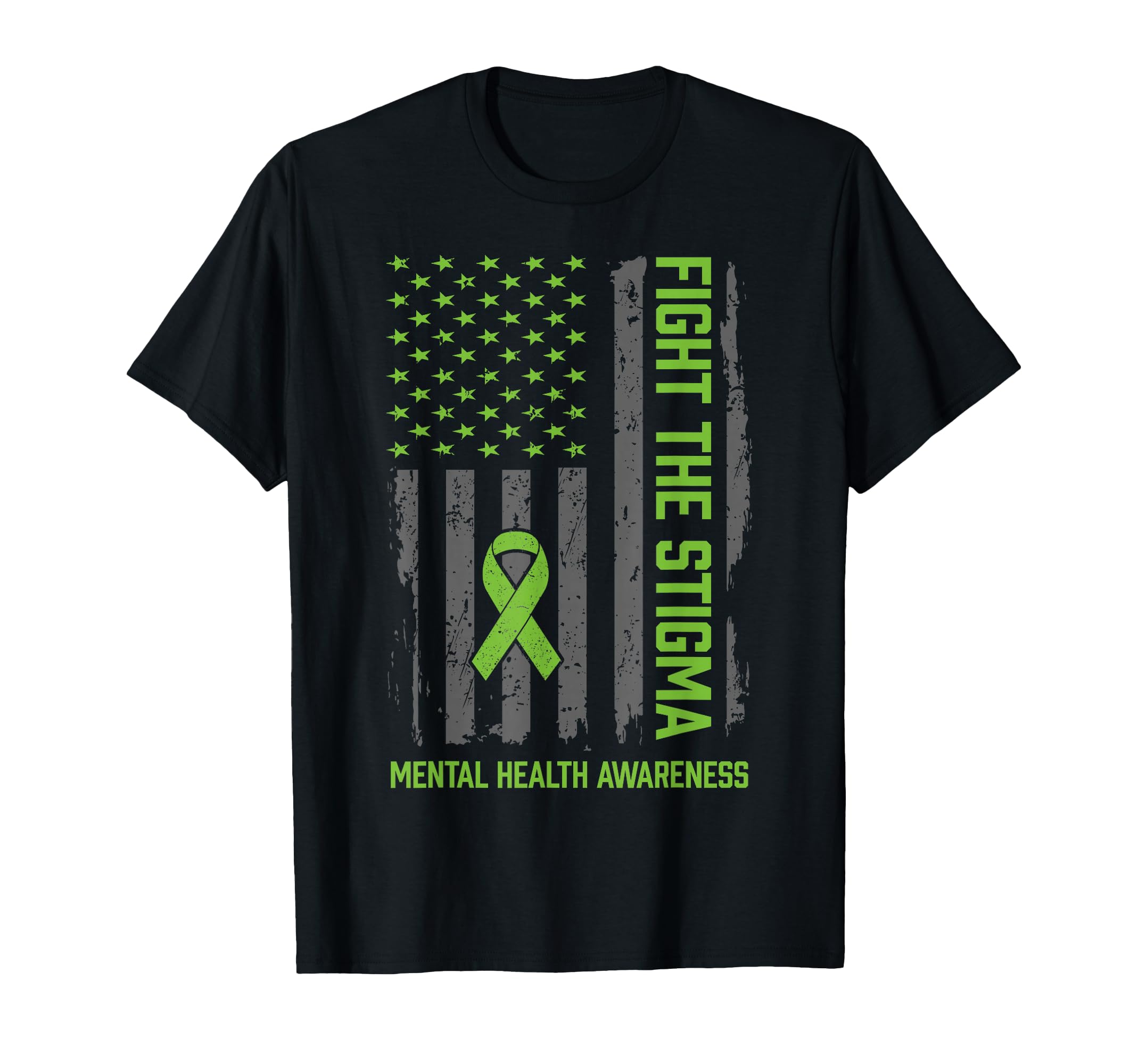 Mental Health Awareness Fight T-Shirt - Casual Everyday Wear Men Women - T-Shirt, Sweatshirt, Hoodie