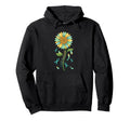 Teal Ribbon Mental Health Support Ptsd Hoodie - Graphic Print Men Women - T-Shirt, Sweatshirt, Hoodie