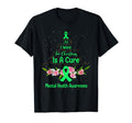 All I Want Is Cure Mental Health T-Shirt - Custom Art Print Men Women - T-Shirt, Sweatshirt, Hoodie