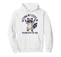 Getting My Steps Walking Lord Raccoon Hoodie - Custom Art Print Men Women - T-Shirt, Sweatshirt, Hoodie