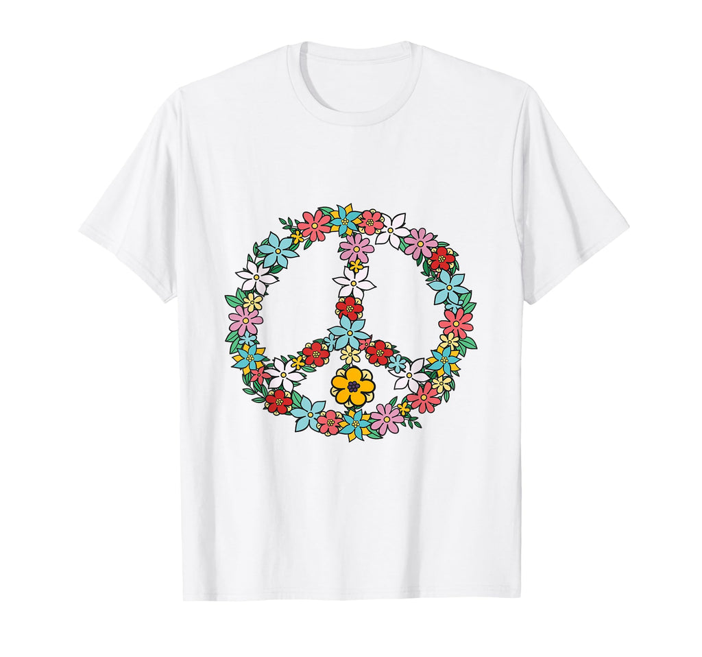 Love Peace Sign 60S 70S Dye Tie Dye T-Shirt - Trendy Graphic for Adults - T-Shirt, Sweatshirt, Hoodie