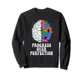 Progress Over Perfection Aba Sweatshirt - Casual Everyday Wear for Adults - T-Shirt, Sweatshirt, Hoodie
