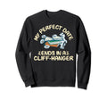 My Date Ends Cliff Hanger Romance Novel Sweatshirt - Trendy Graphic Unisex - T-Shirt, Sweatshirt, Hoodie