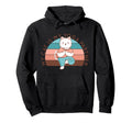 Cat Yoga Poses Cats Practicing Hoodie - Fun Novelty Design Unisex - T-Shirt, Sweatshirt, Hoodie