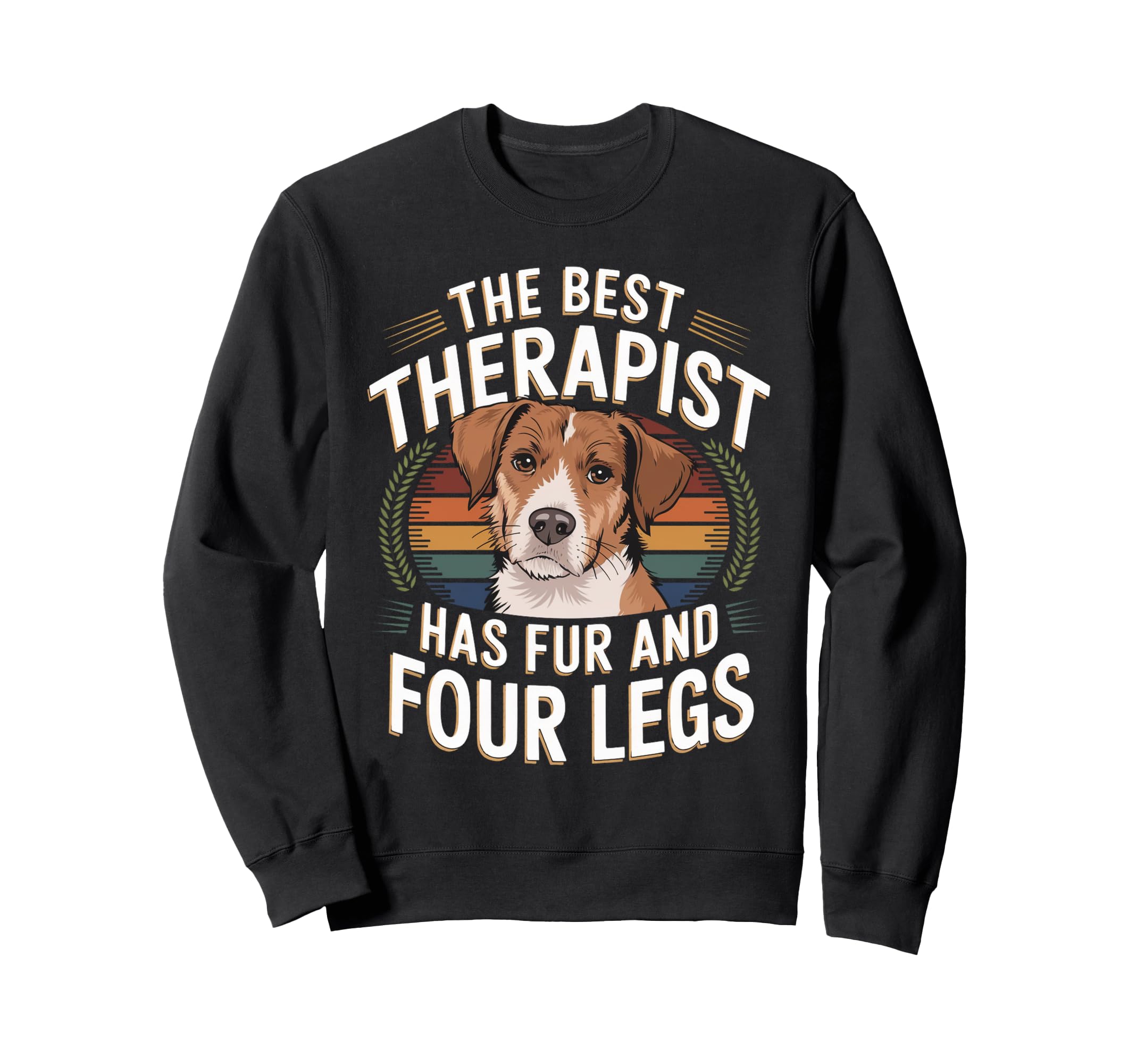 Fur And Therap Best Therapist Sweatshirt - Aesthetic Graphic for Adults - T-Shirt, Sweatshirt, Hoodie