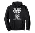 Best Therapy Is Golden Retriever Hoodie - Novelty Apparel for Adults - T-Shirt, Sweatshirt, Hoodie