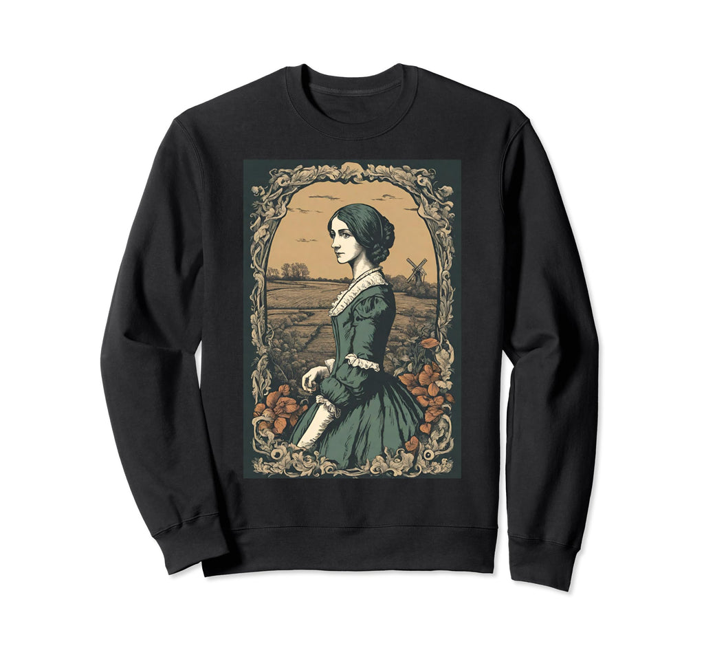 Maggie Tulliver Tribute Portrait Sweatshirt - Trendy Graphic for Adults - T-Shirt, Sweatshirt, Hoodie