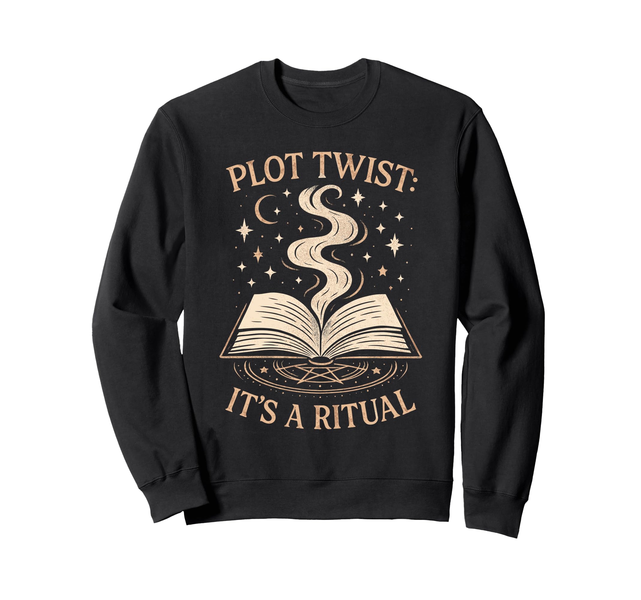 Witchy Book Club Pagan Reader Sweatshirt - Casual Everyday Wear for Adults - T-Shirt, Sweatshirt, Hoodie