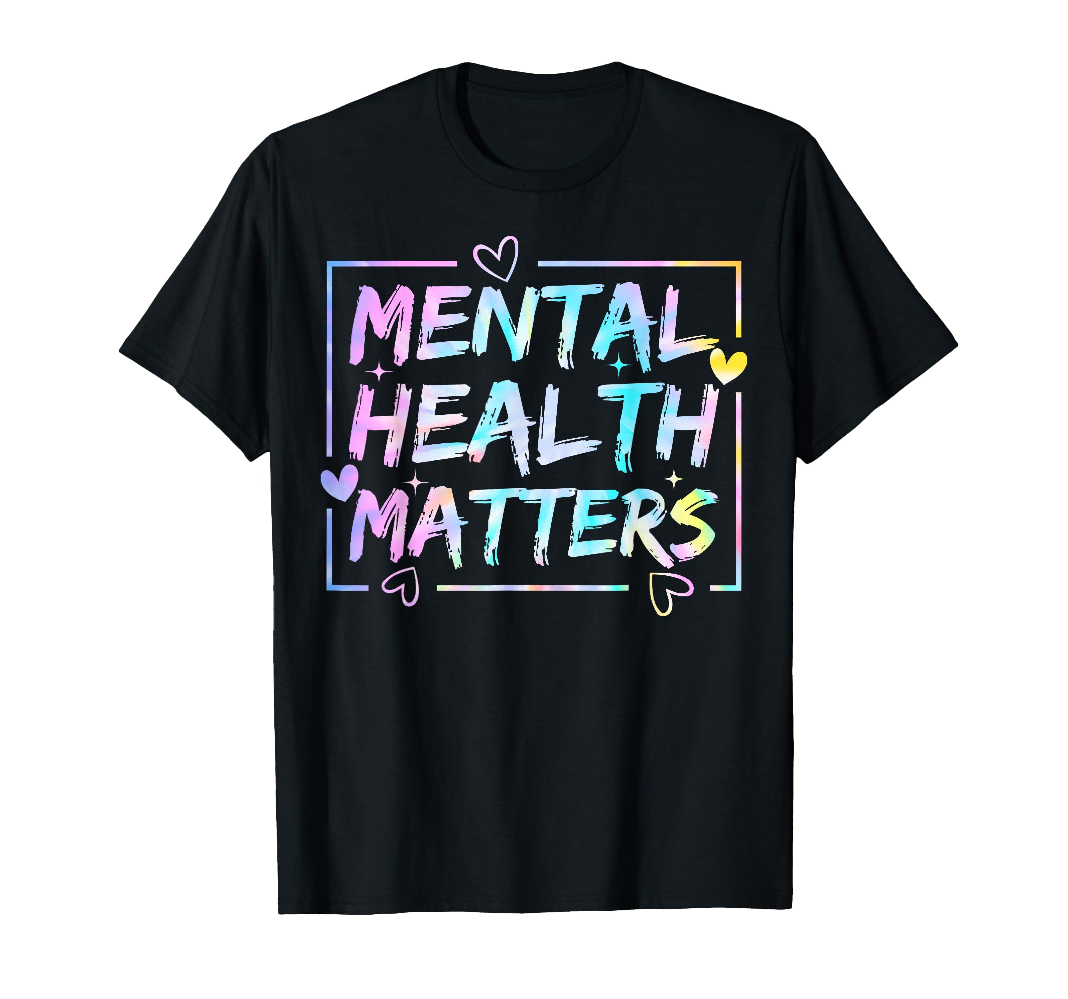 Mental Health Matters Human T-Shirt - Casual Everyday Wear for Adults - T-Shirt, Sweatshirt, Hoodie