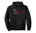 Eat Sleep Sudoku Books Repeat Hoodie - Casual Everyday Wear Men Women - T-Shirt, Sweatshirt, Hoodie