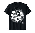 Ying Yang Tai Chi Fire Balance T-Shirt - Casual Everyday Wear Men Women - T-Shirt, Sweatshirt, Hoodie