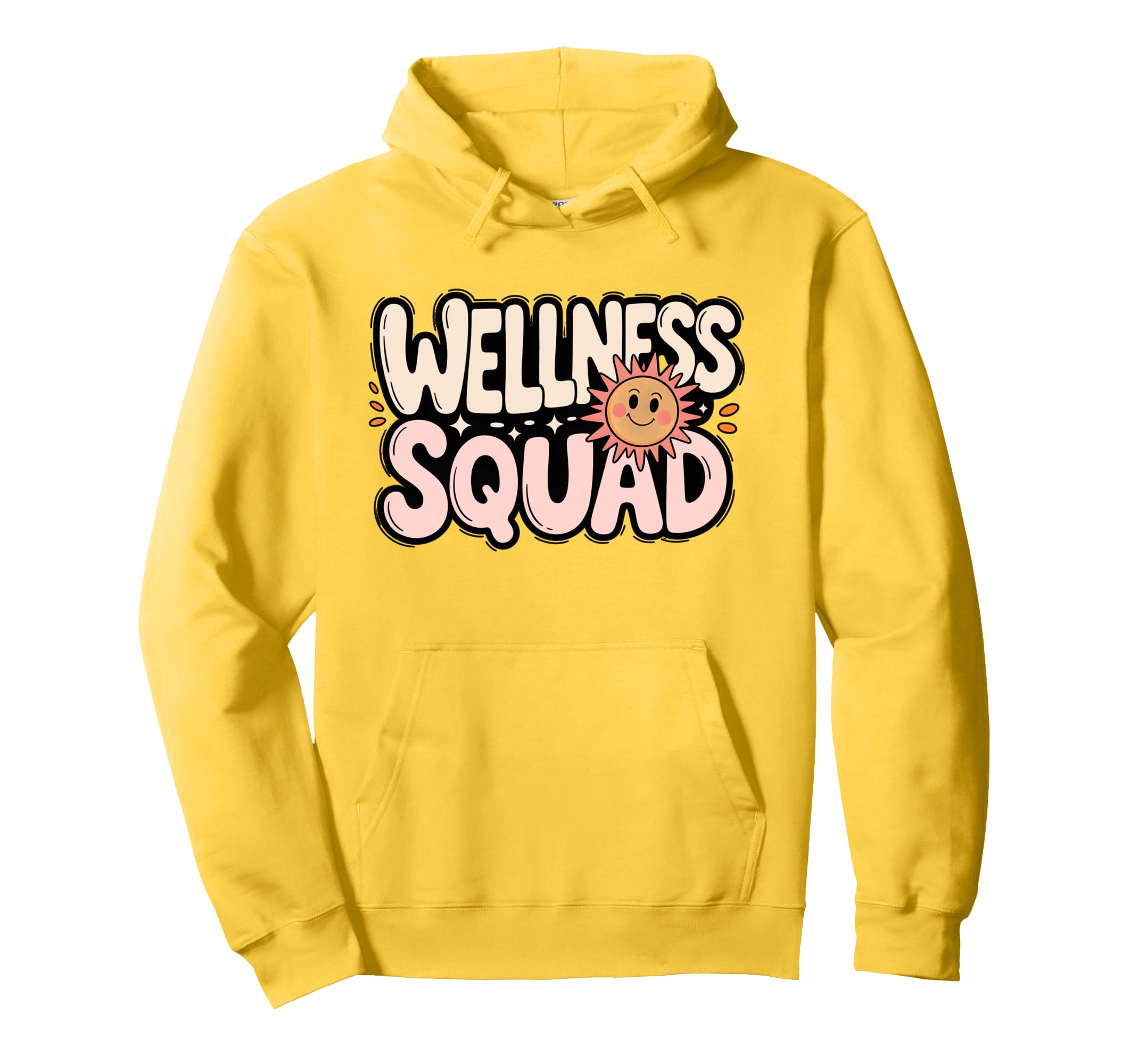 Wellness Squad Yoga Legend Fitness Hoodie - Streetwear Style Men Women - T-Shirt, Sweatshirt, Hoodie