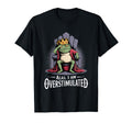Alas I Am Overstimulated Frog King Autism T-Shirt - Trendy Graphic Unisex - T-Shirt, Sweatshirt, Hoodie