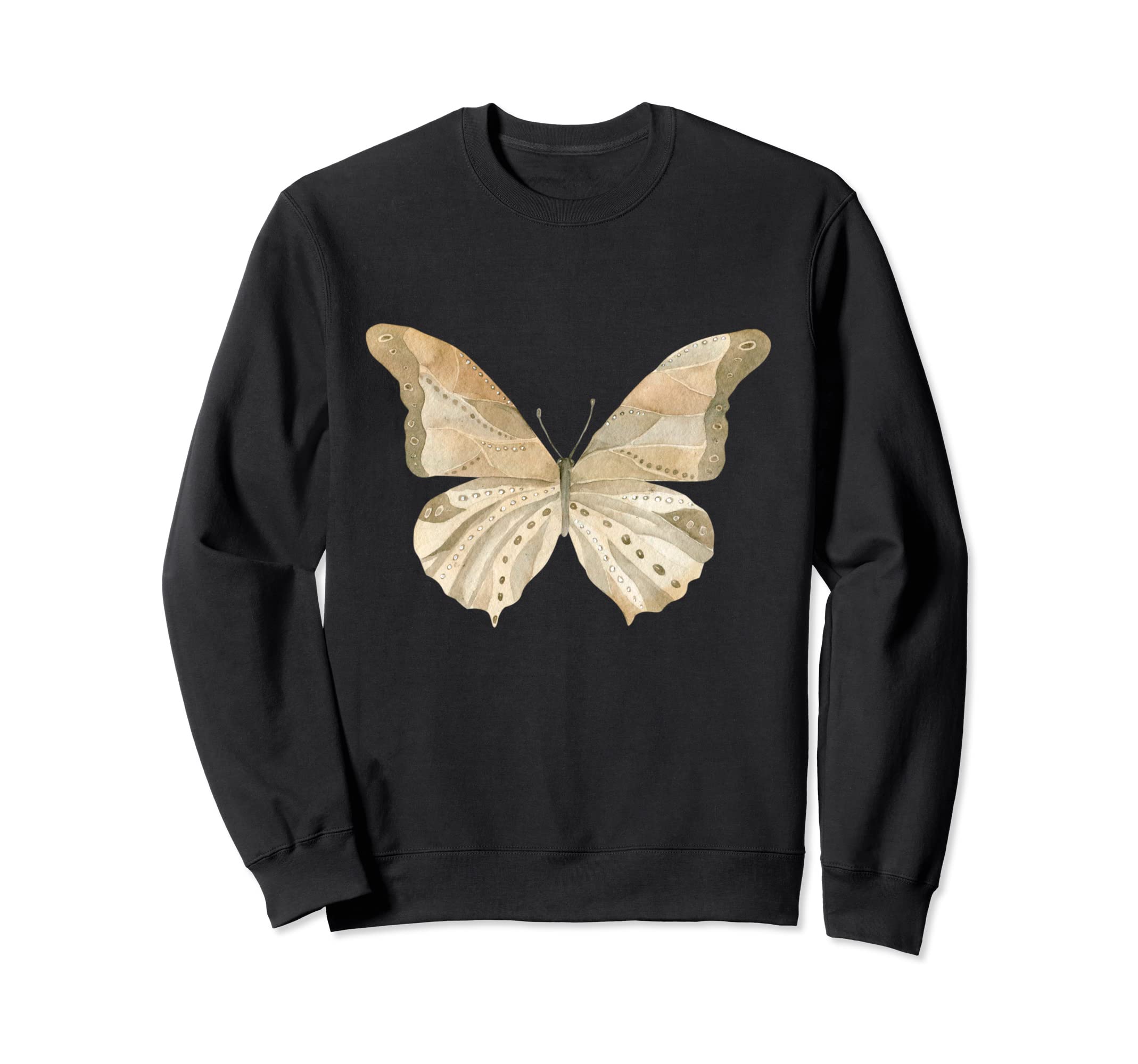 Watercolor Moth Goth Horror Sweatshirt - Streetwear Style Men Women - T-Shirt, Sweatshirt, Hoodie