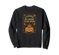 I Closed My Book To Be Here Pumpkin Sweatshirt - Novelty Apparel Men Women - T-Shirt, Sweatshirt, Hoodie