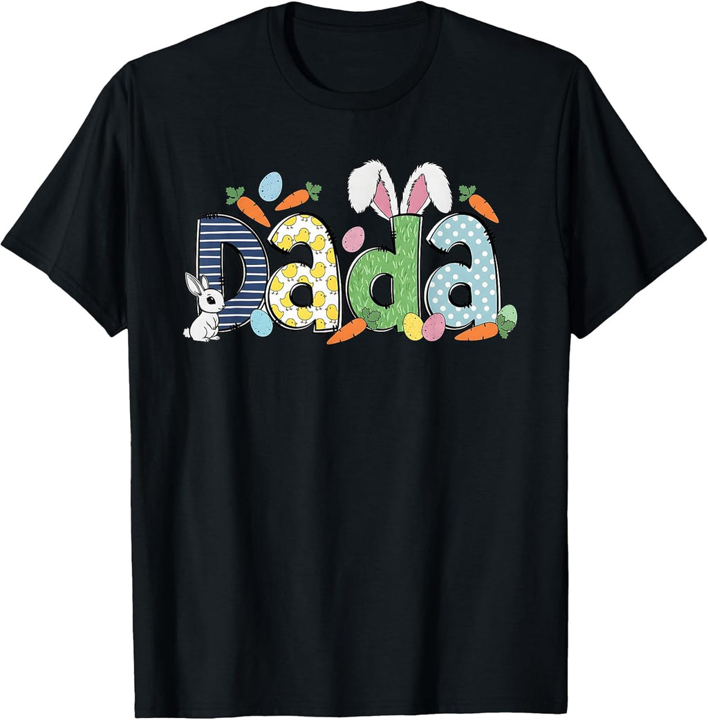 Festive Dada Easter Apparel Unisex T-shirt, Sweatshirt, Hoodie, Long Sleeve Tee - T-Shirt, Sweatshirt, Hoodie